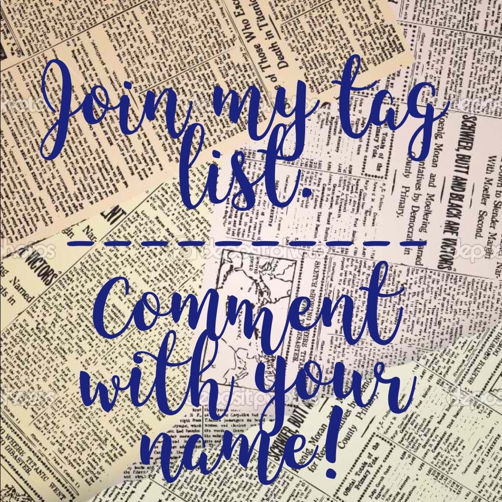 SHARE&Join my tag list!!